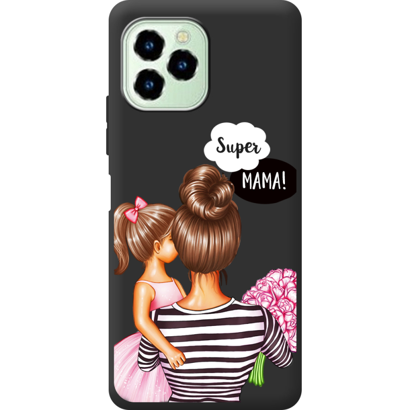 Прозрачный чехол BoxFace Oukitel C21 Pro Super Mama and Daughter