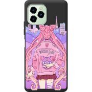 Прозрачный чехол BoxFace Oukitel C21 Pro Wiked Lady