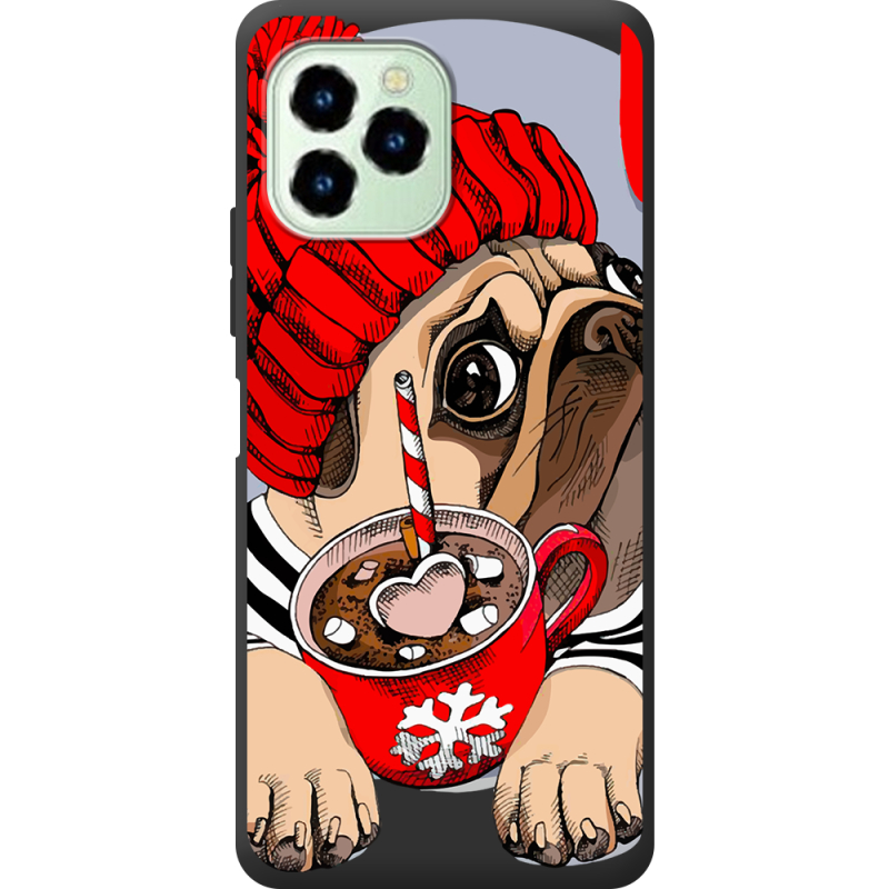 Прозрачный чехол BoxFace Oukitel C21 Pro Winter Puggy