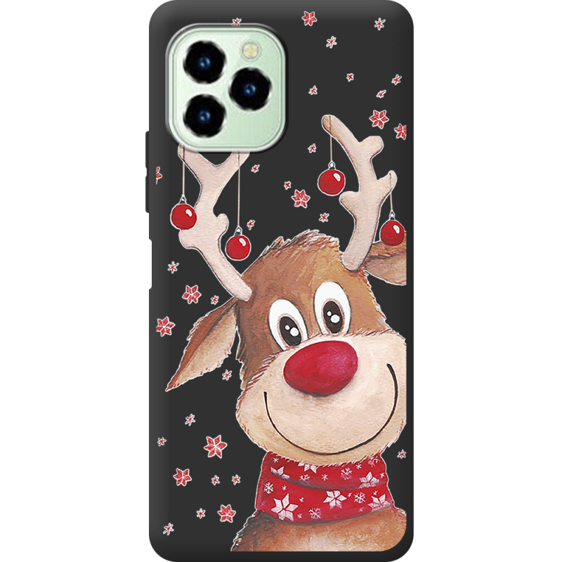 Прозрачный чехол BoxFace Oukitel C21 Pro Winter Deer
