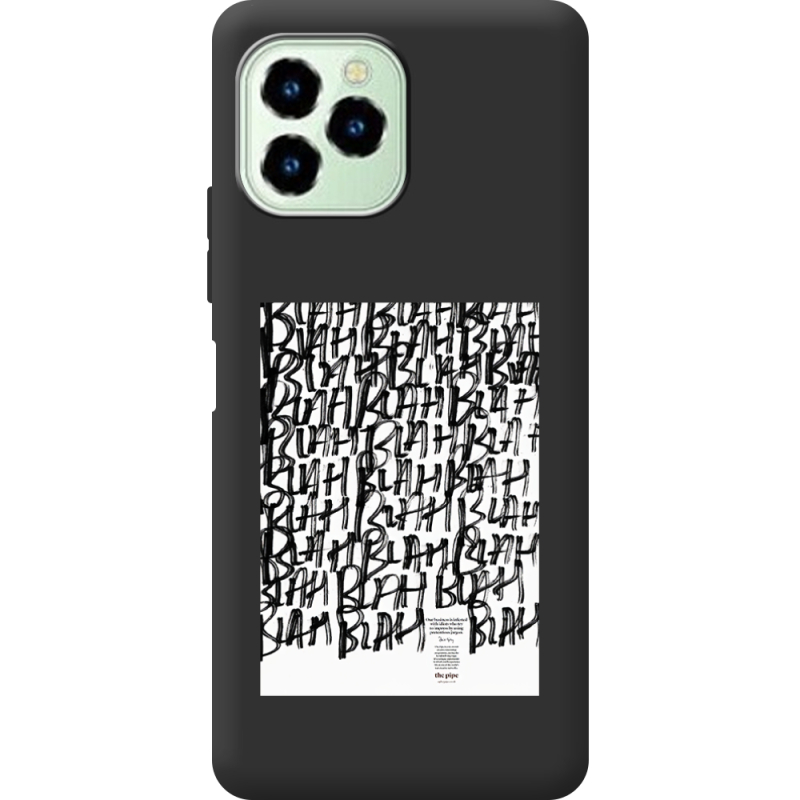 Прозрачный чехол BoxFace Oukitel C21 Pro Blah Blah