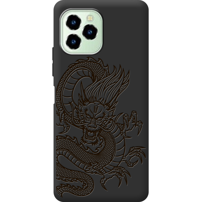 Прозрачный чехол BoxFace Oukitel C21 Pro Chinese Dragon