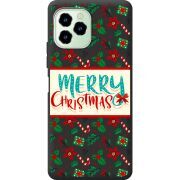 Прозрачный чехол BoxFace Oukitel C21 Pro Vintage Christmas Pattern