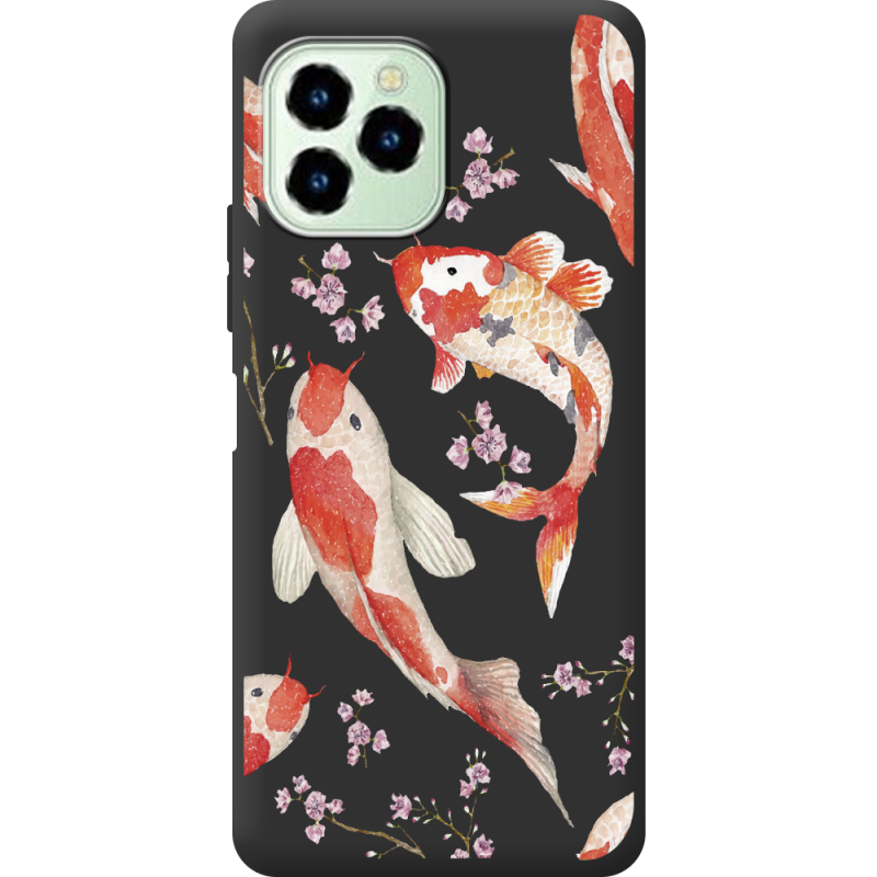 Прозрачный чехол BoxFace Oukitel C21 Pro Japanese Koi Fish