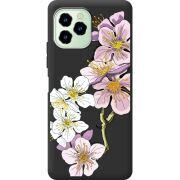 Прозрачный чехол BoxFace Oukitel C21 Pro Cherry Blossom