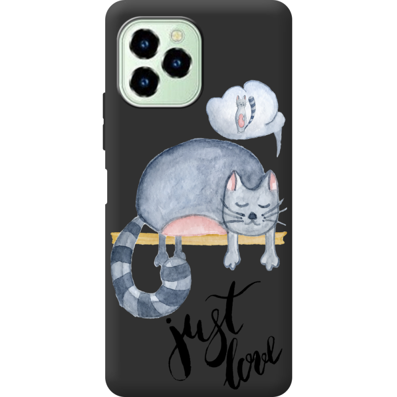 Прозрачный чехол BoxFace Oukitel C21 Pro Just Love