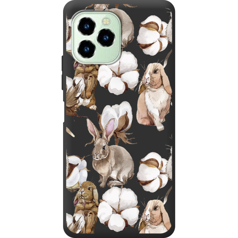 Прозрачный чехол BoxFace Oukitel C21 Pro Cotton and Rabbits