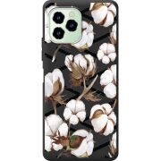 Прозрачный чехол BoxFace Oukitel C21 Pro Cotton flowers