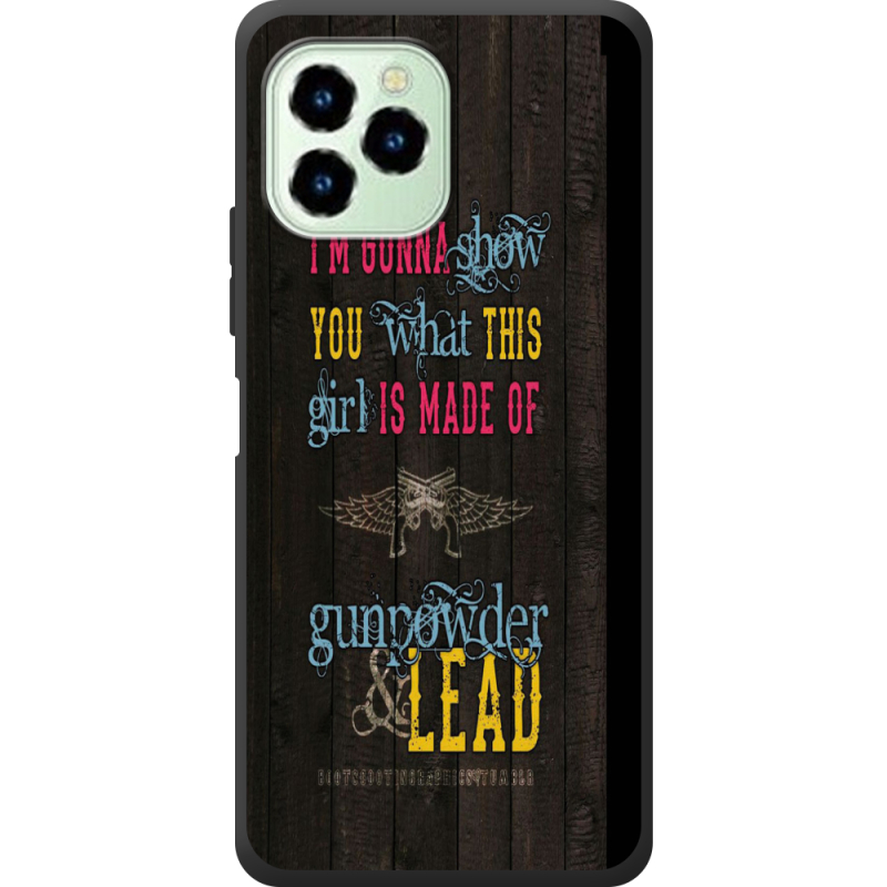 Чехол со стразами Oukitel C21 Pro 