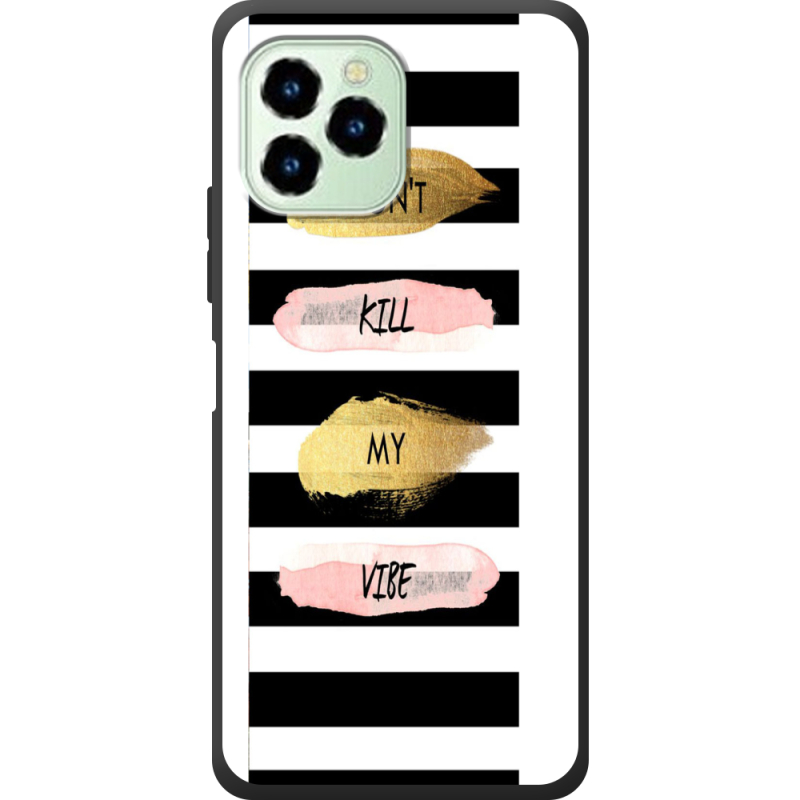 Чехол со стразами Oukitel C21 Pro Dont Kill My Vibe