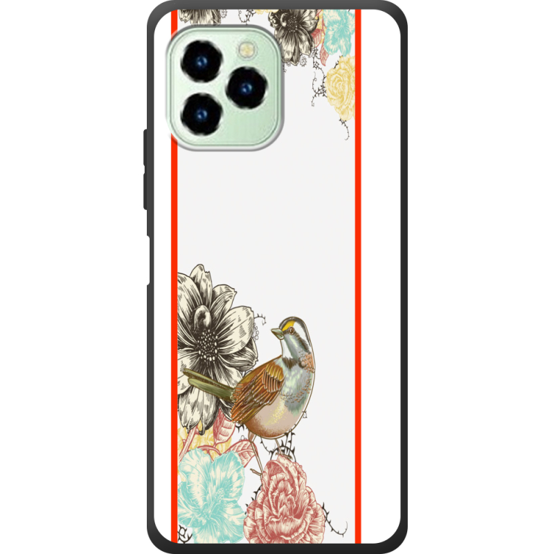 Чехол со стразами Oukitel C21 Pro 