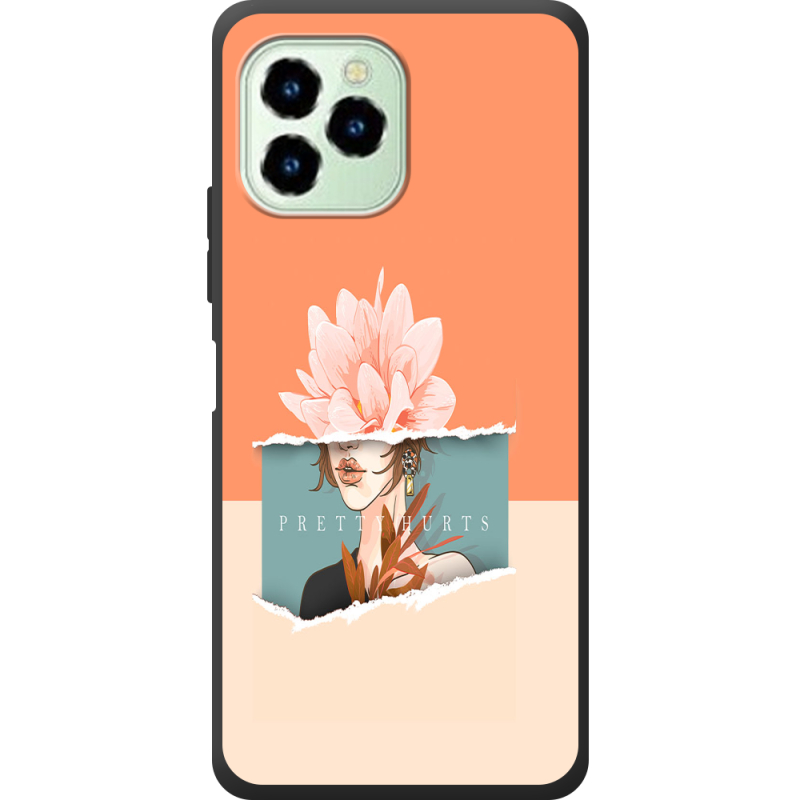 Чехол со стразами Oukitel C21 Pro 