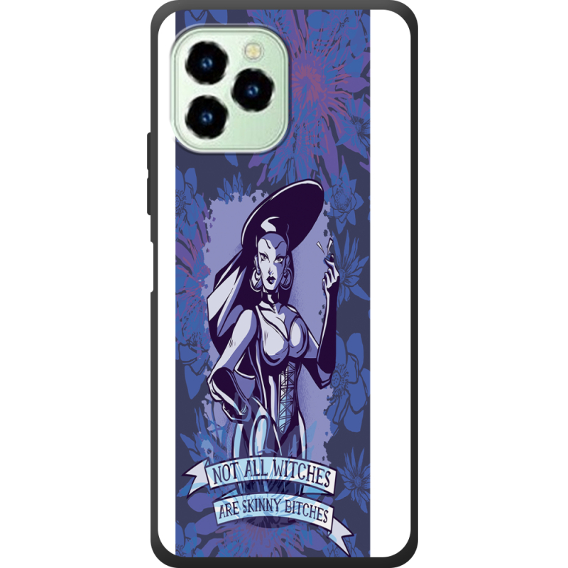 Чехол со стразами Oukitel C21 Pro Witches Bitches