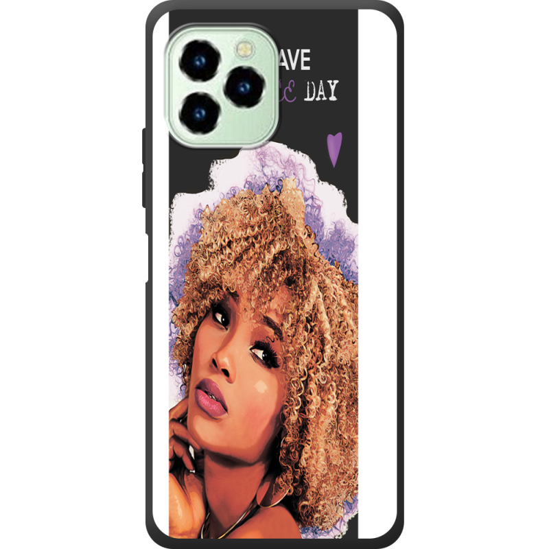 Чехол со стразами Oukitel C21 Pro Nice Day