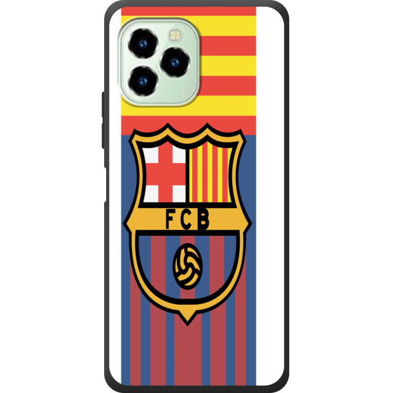 Чехол со стразами Oukitel C21 Pro FC Barsa