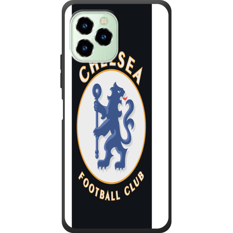 Чехол со стразами Oukitel C21 Pro FC Chelsea