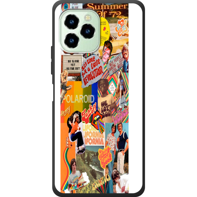 Чехол со стразами Oukitel C21 Pro 70s