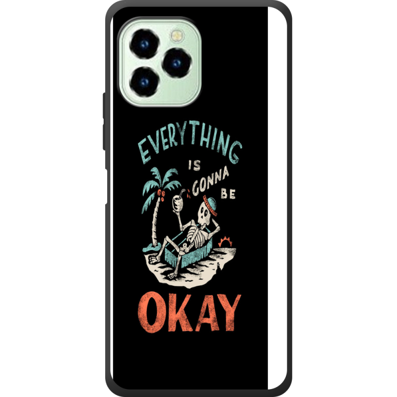 Чехол со стразами Oukitel C21 Pro 