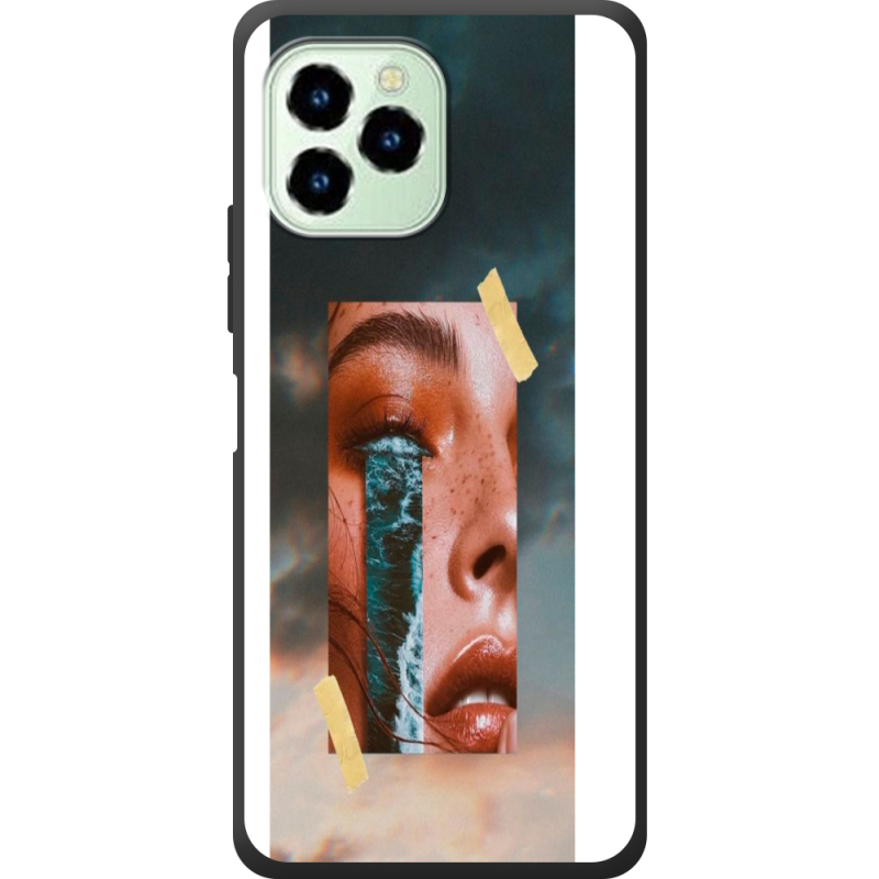 Чехол со стразами Oukitel C21 Pro 