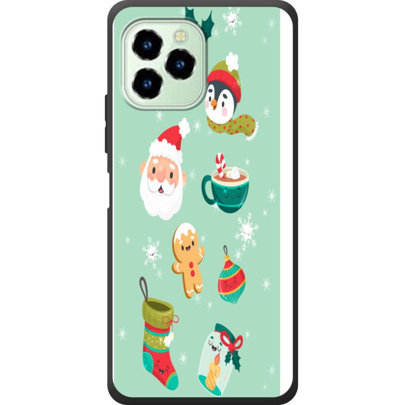 Чехол со стразами Oukitel C21 Pro 