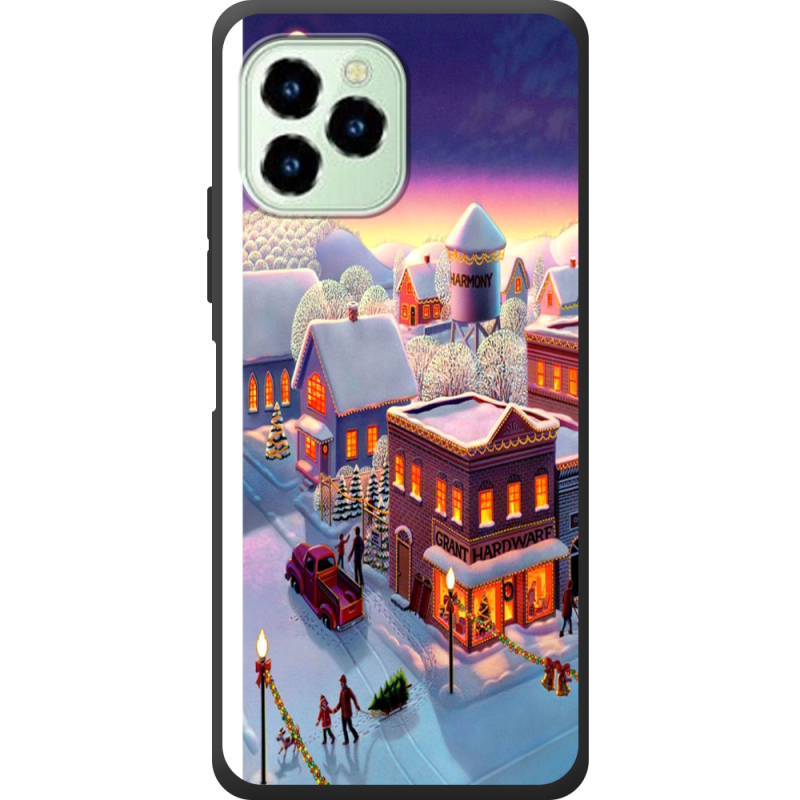 Чехол со стразами Oukitel C21 Pro 