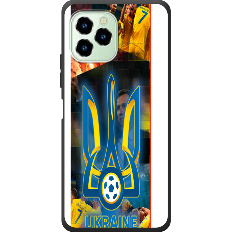 Чехол со стразами Oukitel C21 Pro UA national team