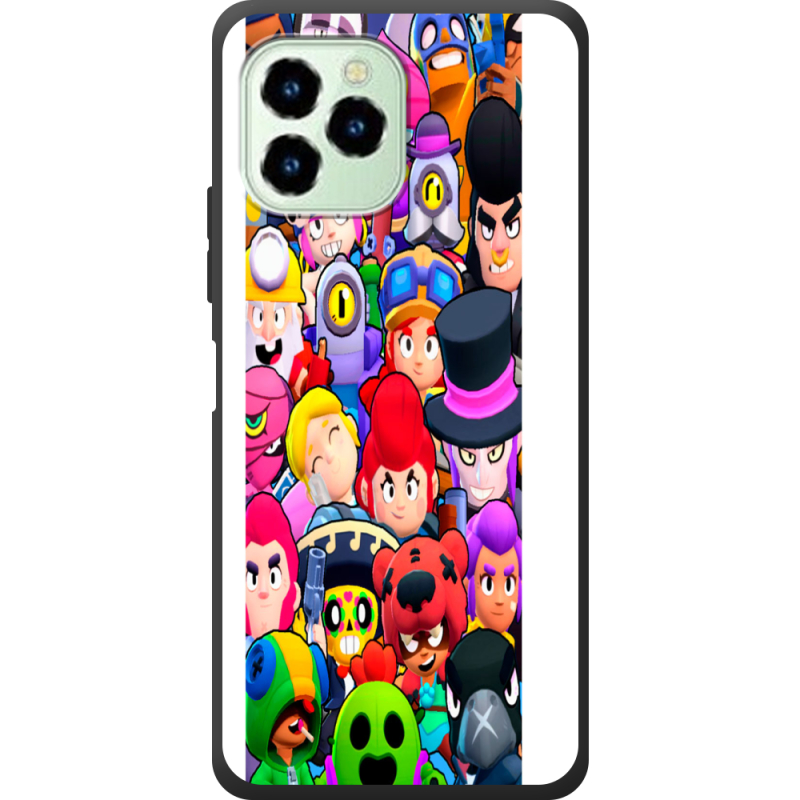 Чехол со стразами Oukitel C21 Pro 