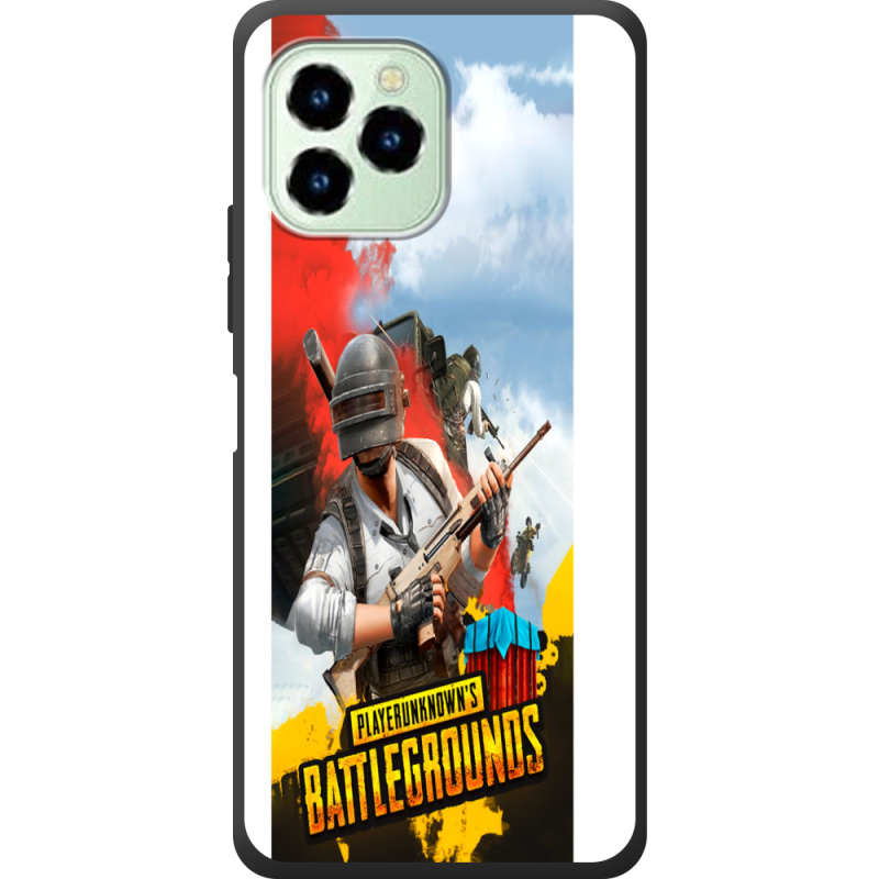 Чехол со стразами Oukitel C21 Pro PLAYERUNKNOWN'S BATTLEGROUNDS