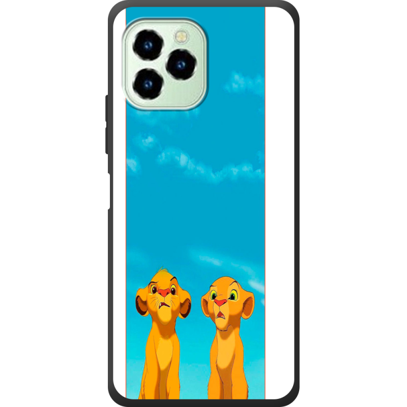 Чехол со стразами Oukitel C21 Pro 