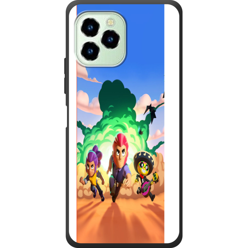 Чехол со стразами Oukitel C21 Pro 