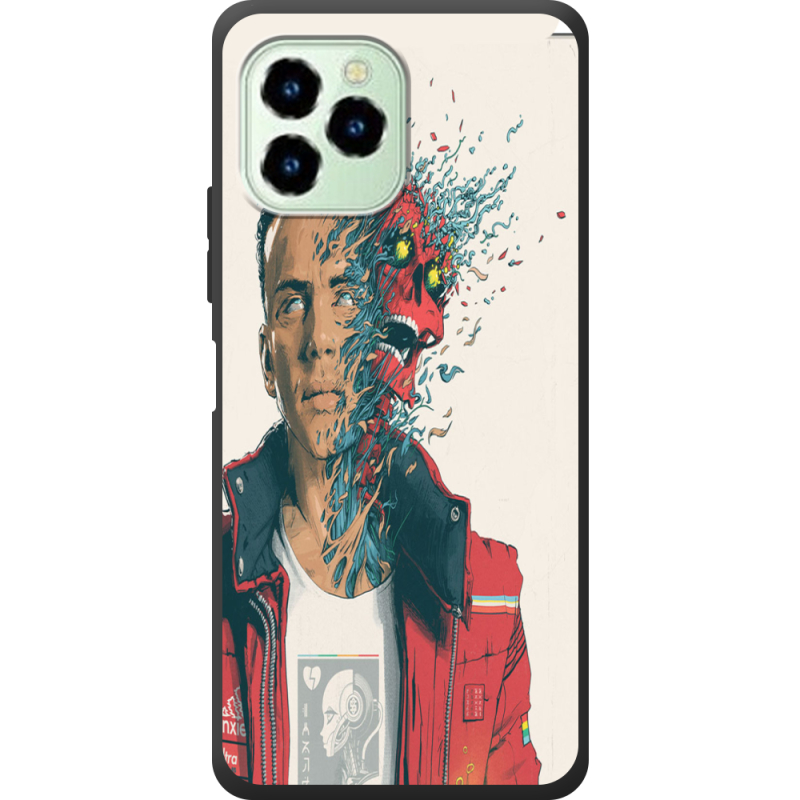 Чехол со стразами Oukitel C21 Pro 