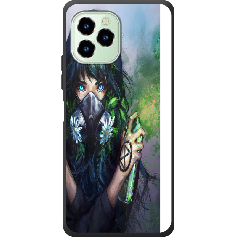 Чехол со стразами Oukitel C21 Pro 