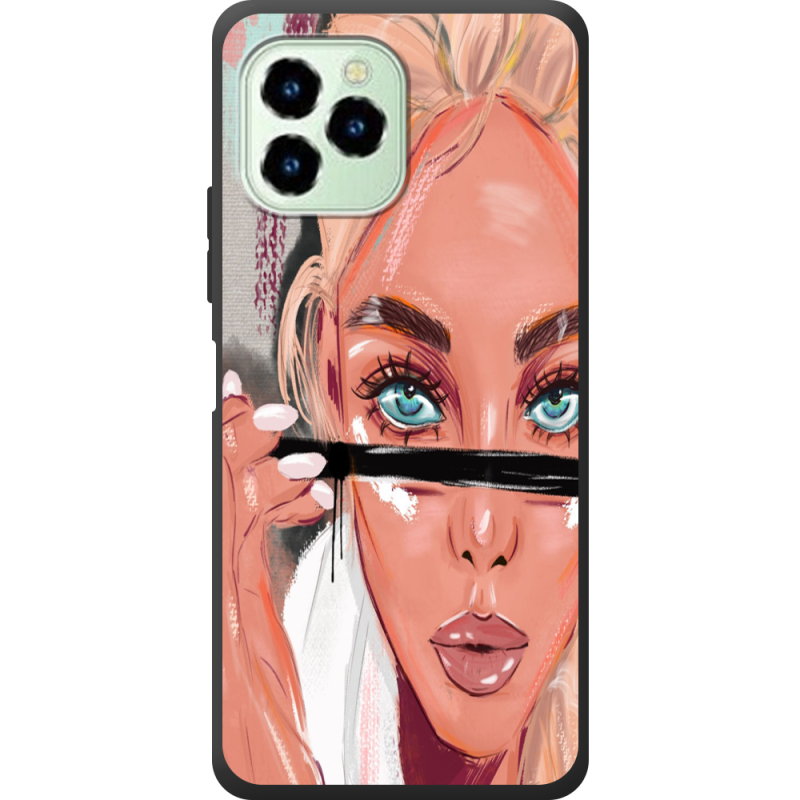 Чехол со стразами Oukitel C21 Pro 