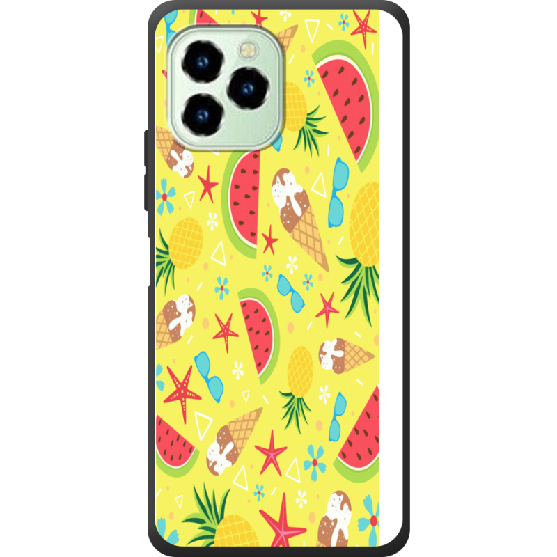 Чехол со стразами Oukitel C21 Pro 