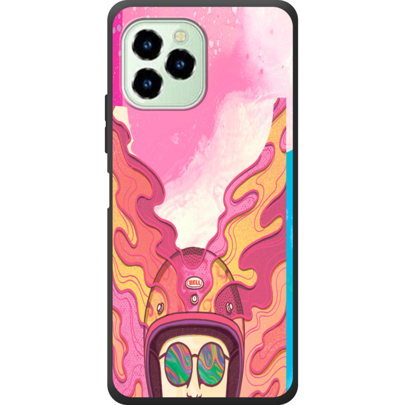 Чехол со стразами Oukitel C21 Pro 