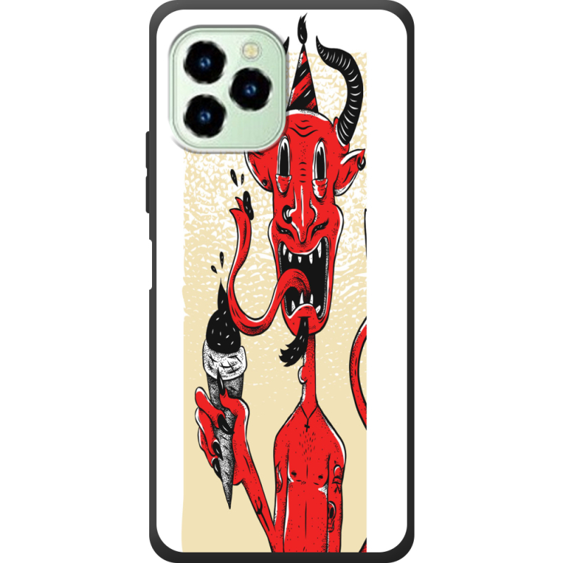 Чехол со стразами Oukitel C21 Pro 