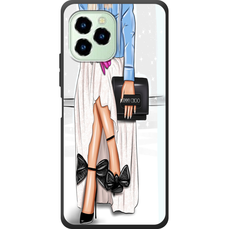 Чехол со стразами Oukitel C21 Pro Stylish