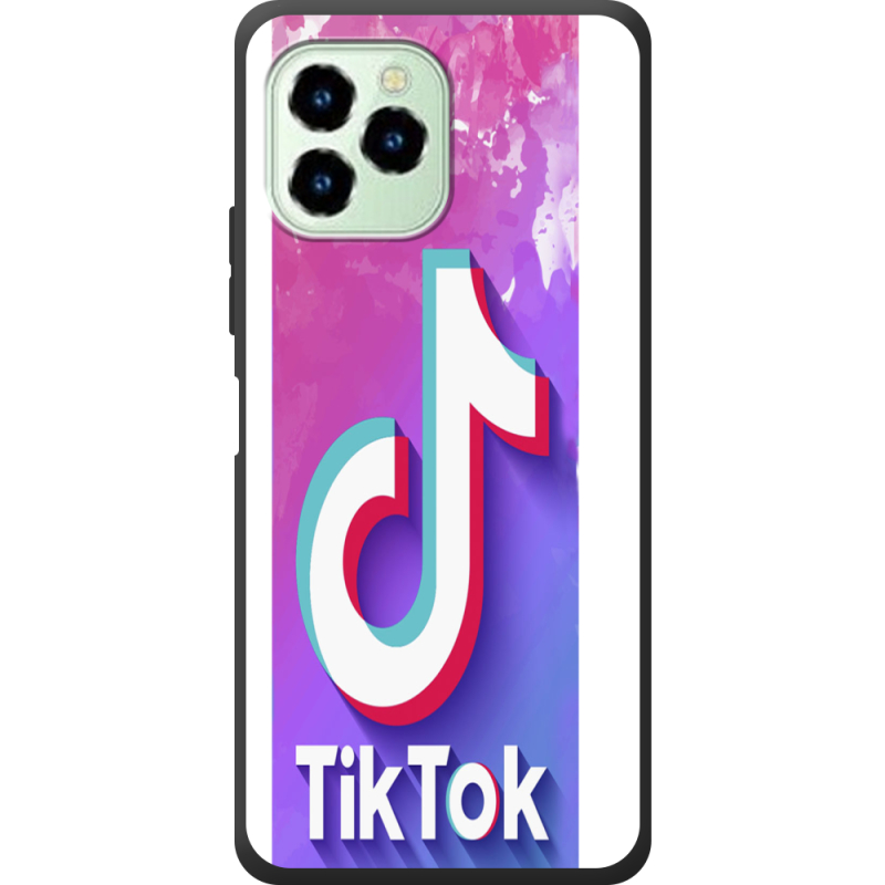 Чехол со стразами Oukitel C21 Pro TikTok