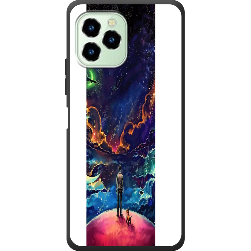 Чехол со стразами Oukitel C21 Pro 