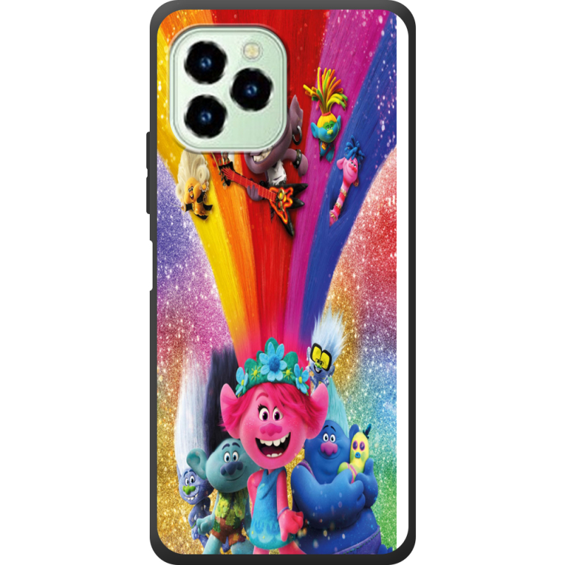 Чехол со стразами Oukitel C21 Pro Trolls