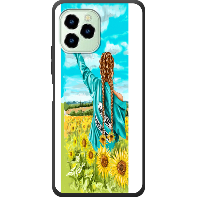 Чехол со стразами Oukitel C21 Pro Love Me, Love Me Not