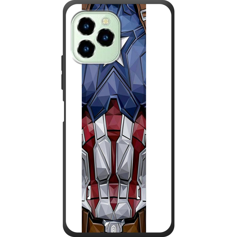 Чехол со стразами Oukitel C21 Pro Sentinel of Liberty