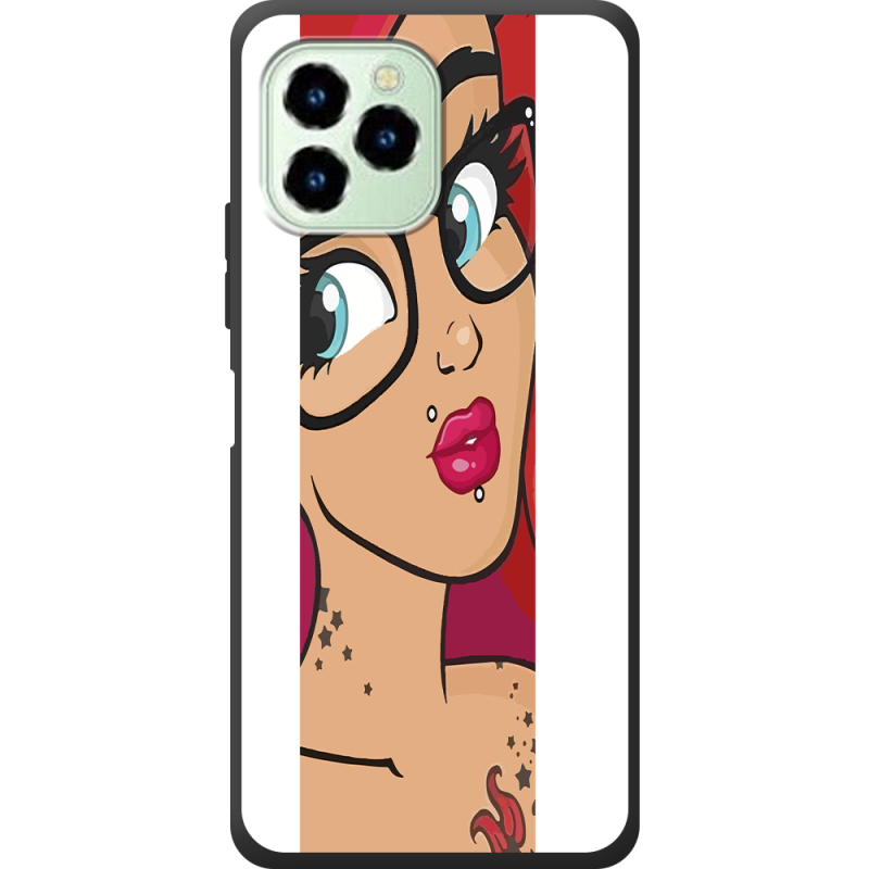 Чехол со стразами Oukitel C21 Pro Modern Mermaid