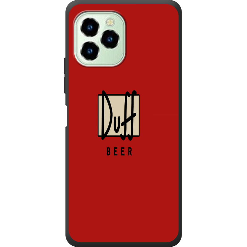 Чехол со стразами Oukitel C21 Pro Duff beer