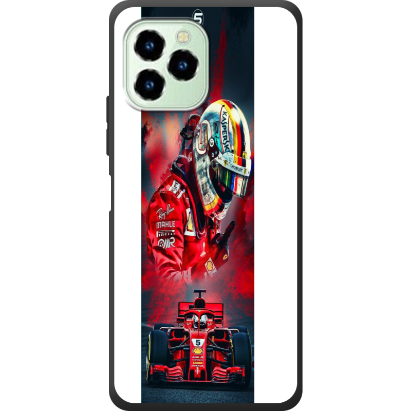 Чехол со стразами Oukitel C21 Pro Racing Car