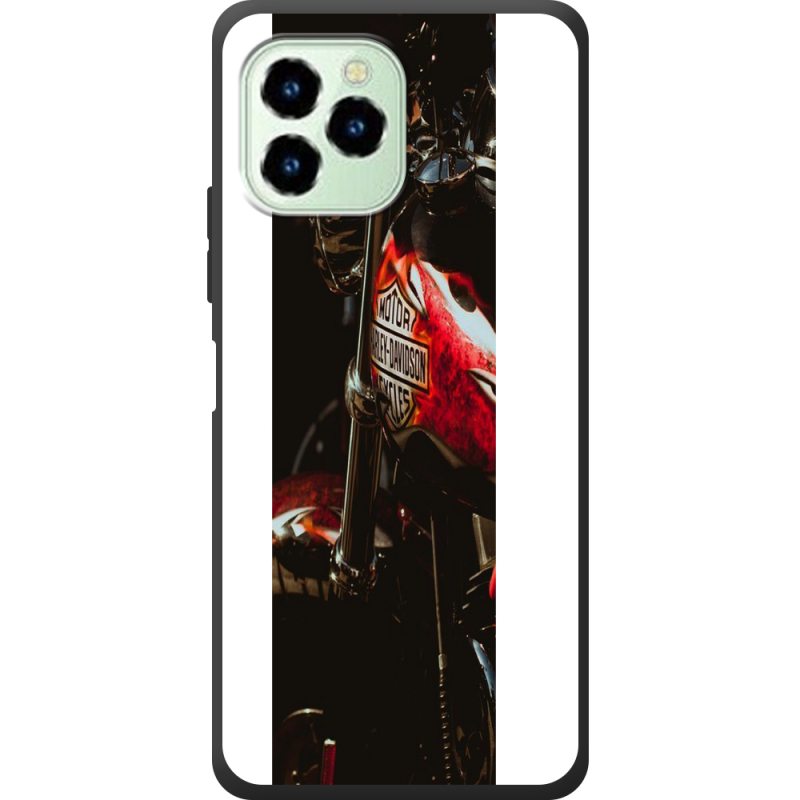 Чехол со стразами Oukitel C21 Pro Harley