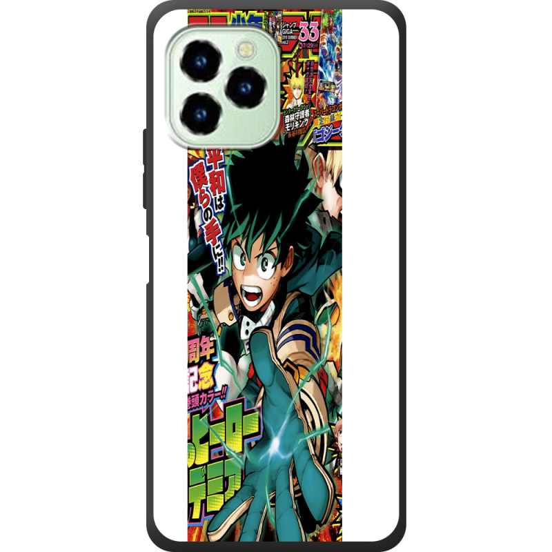 Чехол со стразами Oukitel C21 Pro My Hero Academia