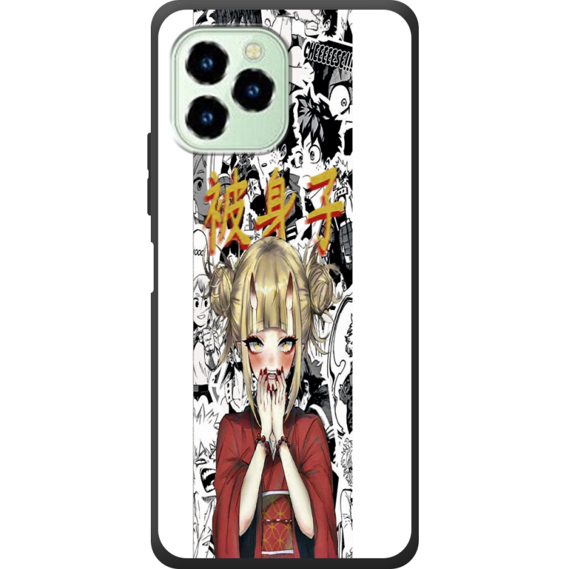Чехол со стразами Oukitel C21 Pro Himiko Toga - My Hero Academia