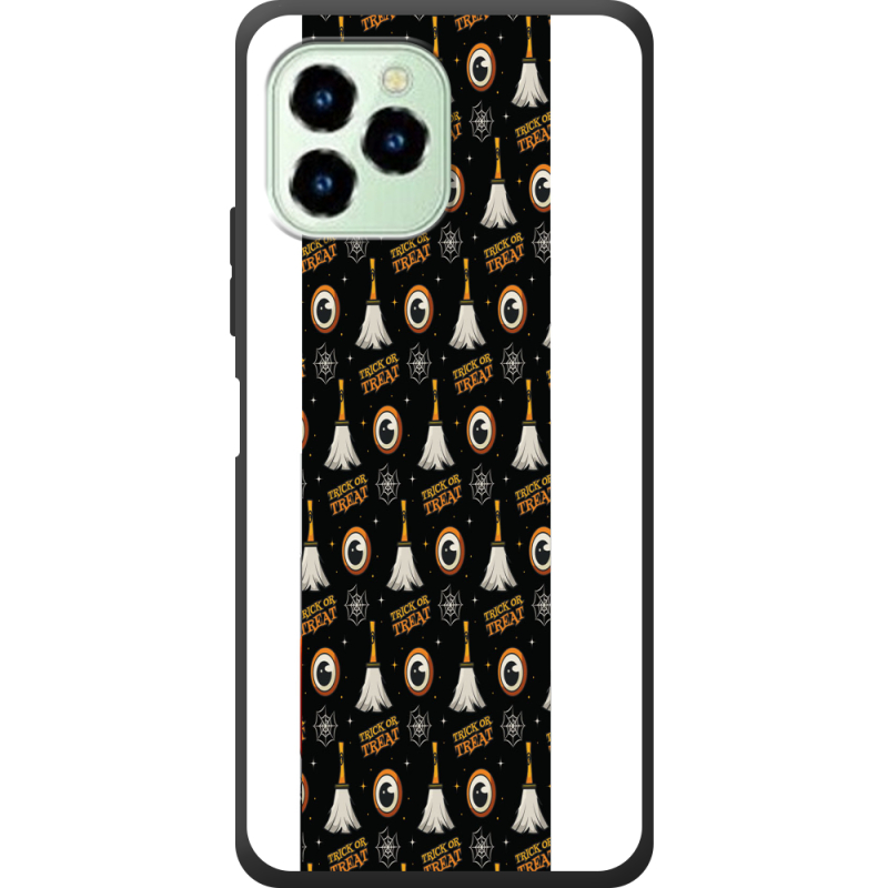 Чехол со стразами Oukitel C21 Pro Halloween Magic