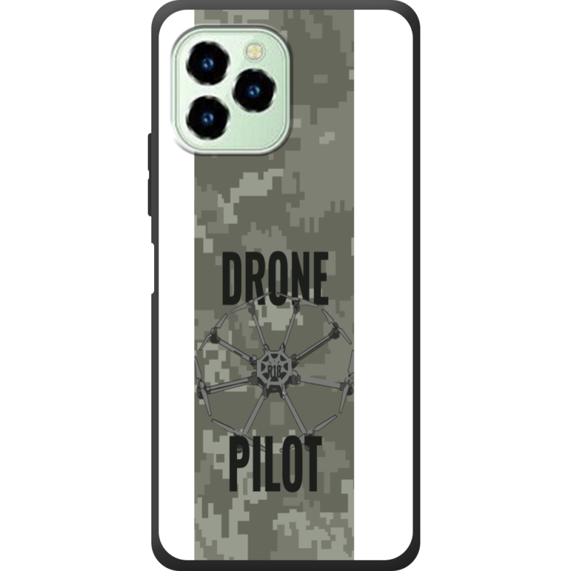 Чехол со стразами Oukitel C21 Pro Drone Pilot